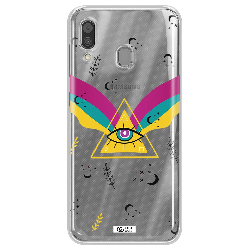 One-Eyed Pyramid Samsung A30 Clear TPU Case