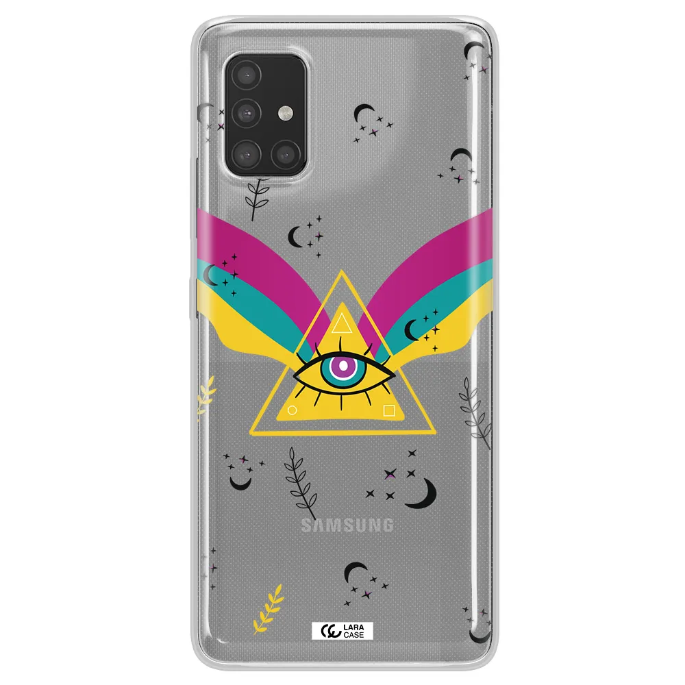 One-Eyed Pyramid Samsung A51 Clear TPU Case