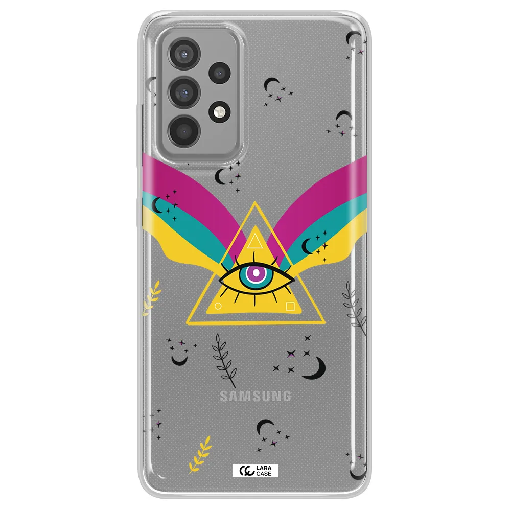 One-Eyed Pyramid Samsung A52 Clear TPU Case