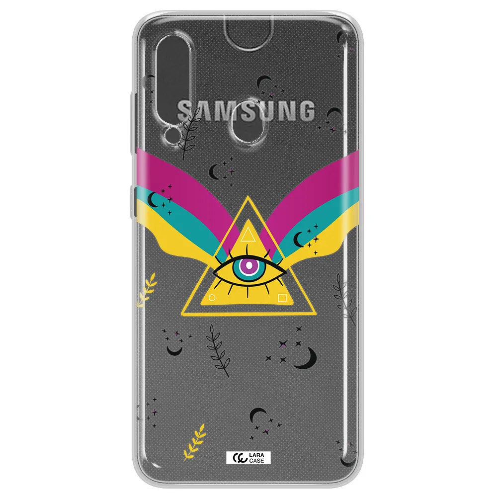 One-Eyed Pyramid Samsung A60 Clear TPU Case