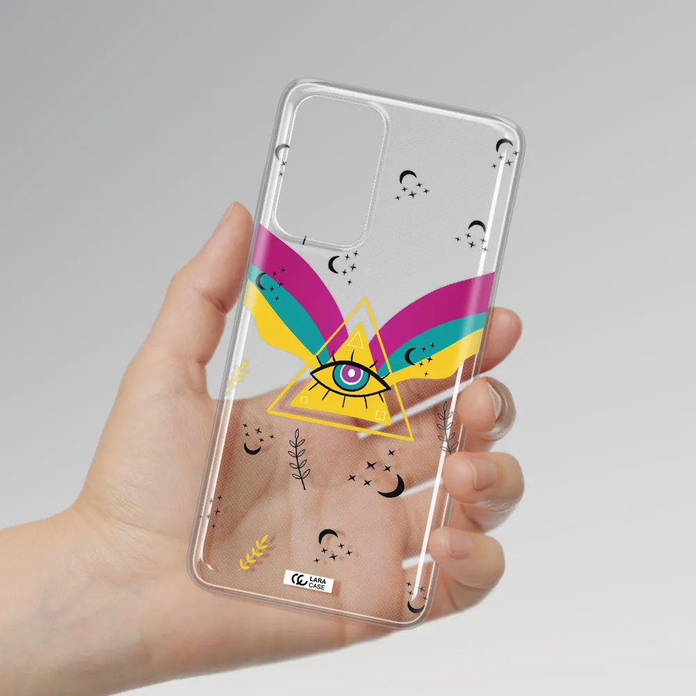 One-Eyed Pyramid Samsung A72 Clear TPU Case