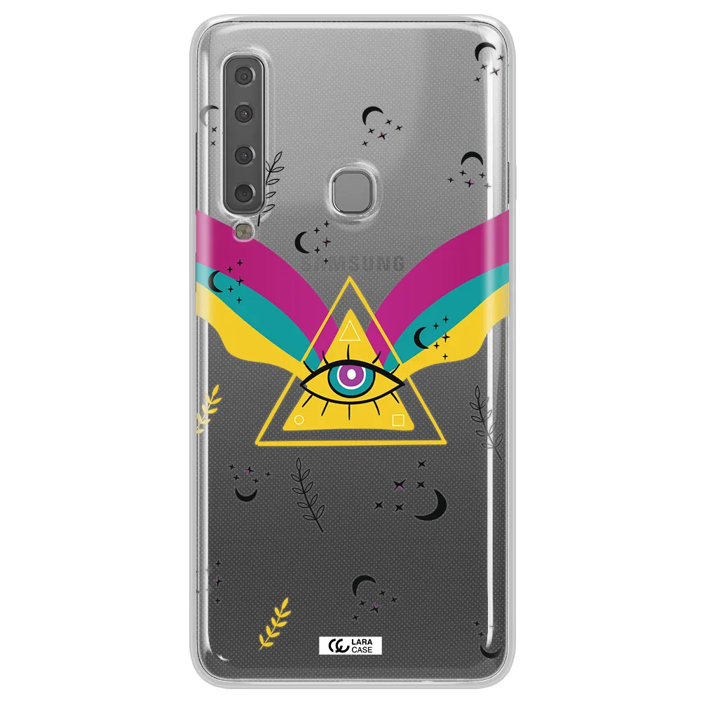 One-Eyed Pyramid Samsung A9 2018 Clear TPU Case