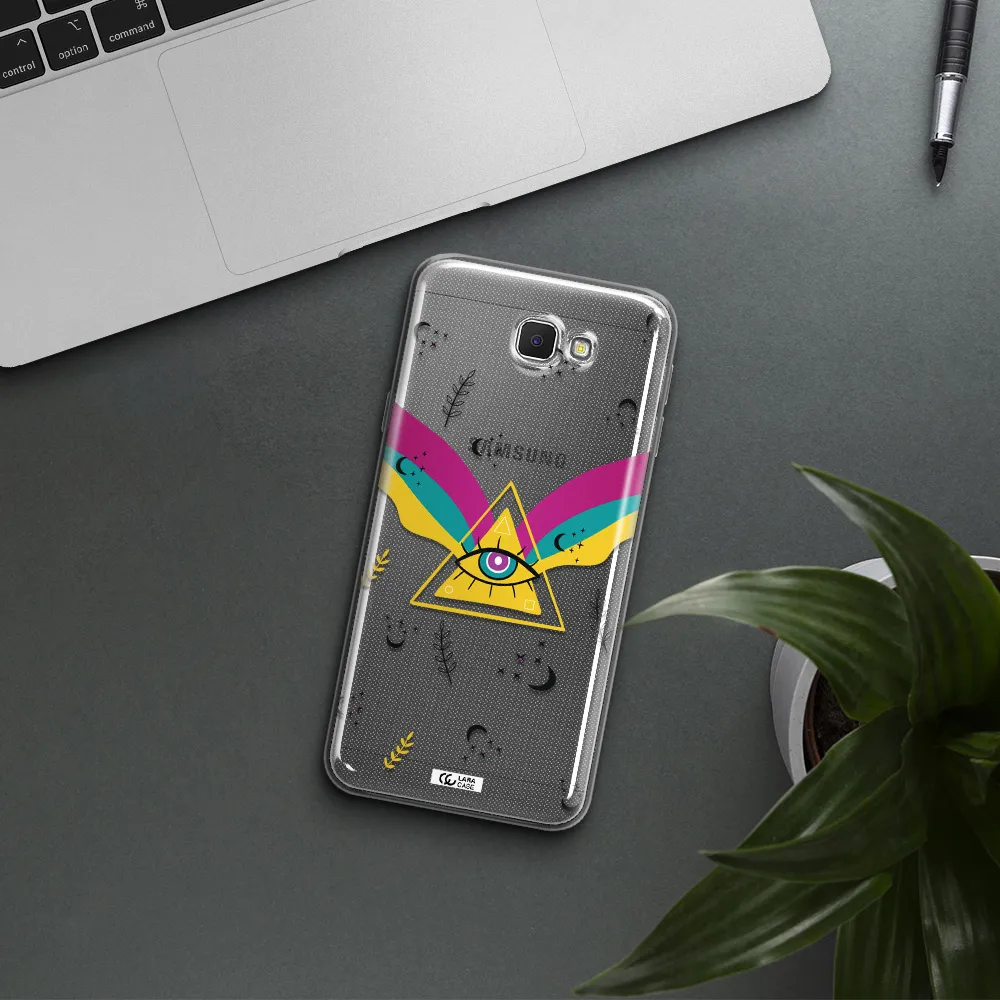 One-Eyed Pyramid Samsung J5 Prime Clear TPU Case