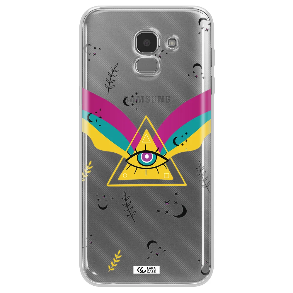 One-Eyed Pyramid Samsung J6 Clear TPU Case