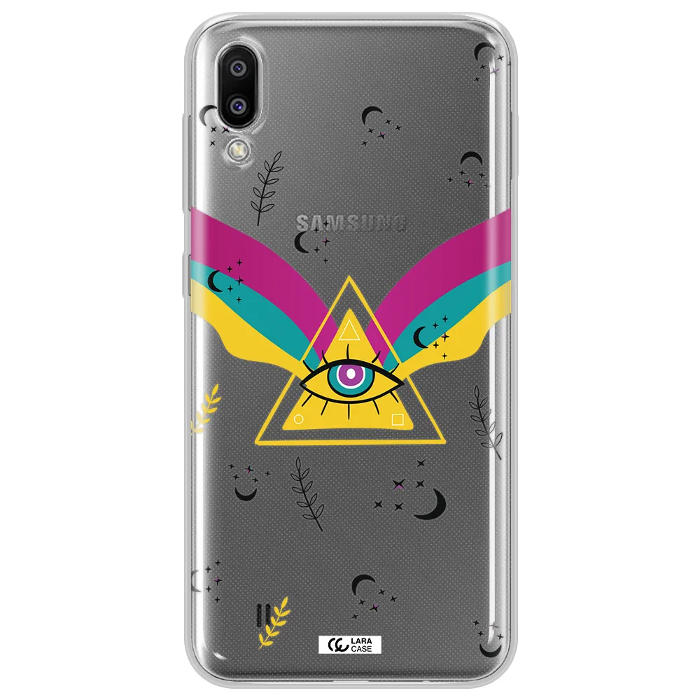 One-Eyed Pyramid Samsung M10 Clear TPU Case