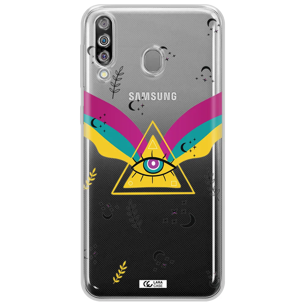 One-Eyed Pyramid Samsung M30 Clear TPU Case