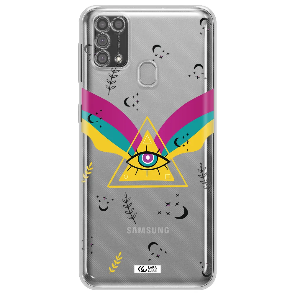 One-Eyed Pyramid Samsung M31 Clear TPU Case