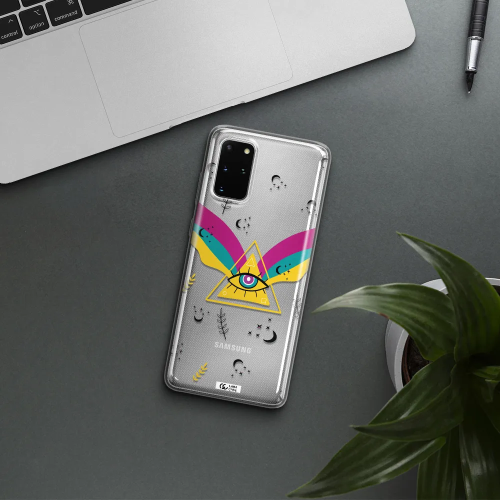 One-Eyed Pyramid Samsung S 20 Plus Clear TPU Case