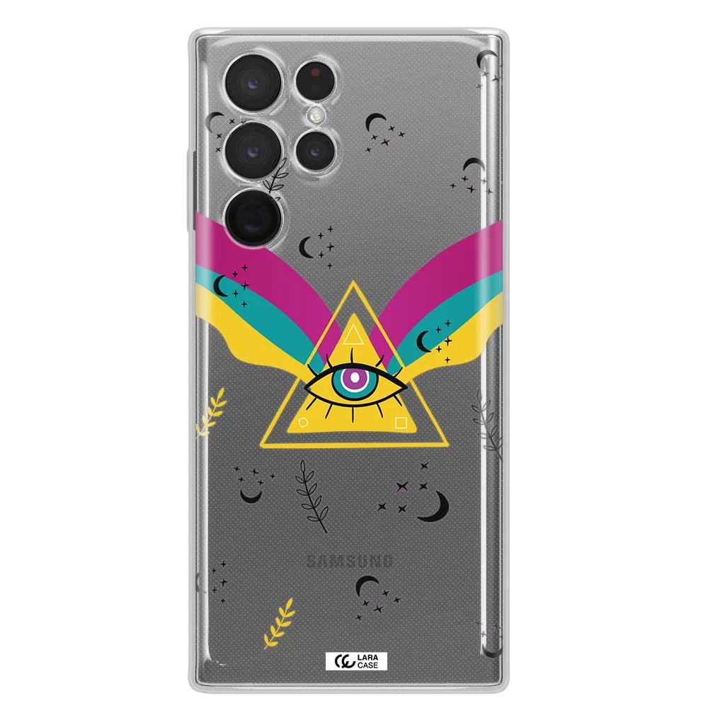 One-Eyed Pyramid Samsung S 22 Ultra Clear TPU Case