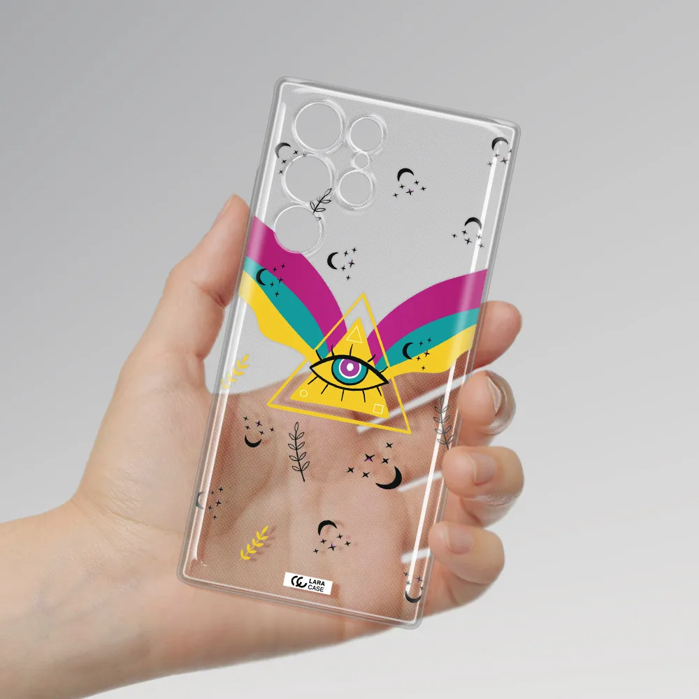One-Eyed Pyramid Samsung S 22 Ultra Clear TPU Case