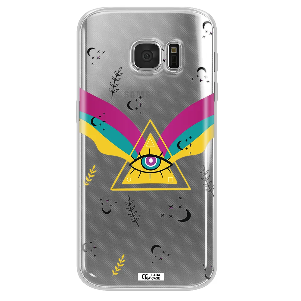 One-Eyed Pyramid Samsung S 7 Clear TPU Case