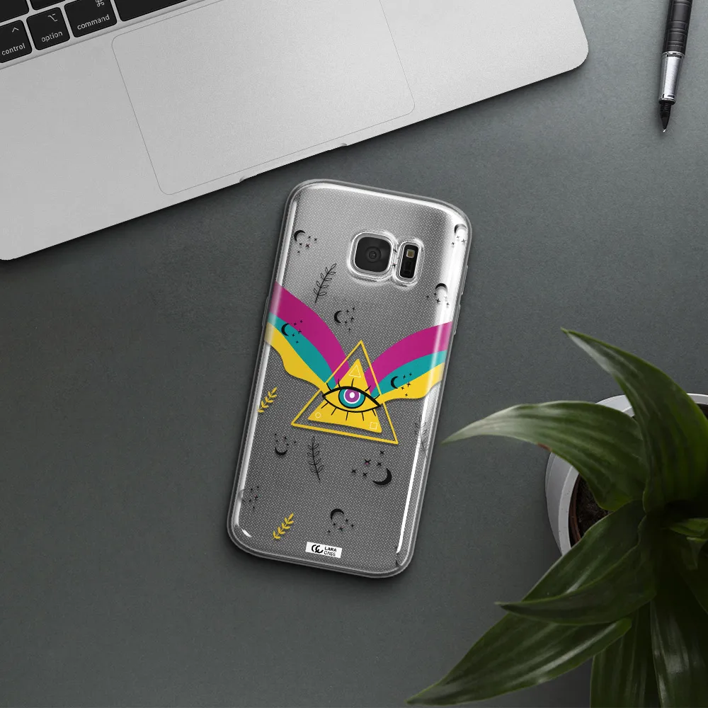 One-Eyed Pyramid Samsung S 7 Clear TPU Case