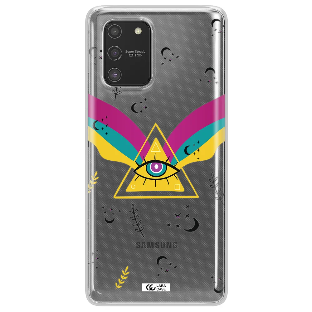 One-Eyed Pyramid Samsung S10 Lite Clear TPU Case