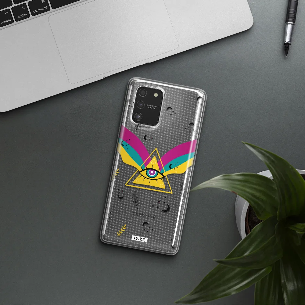 One-Eyed Pyramid Samsung S10 Lite Clear TPU Case