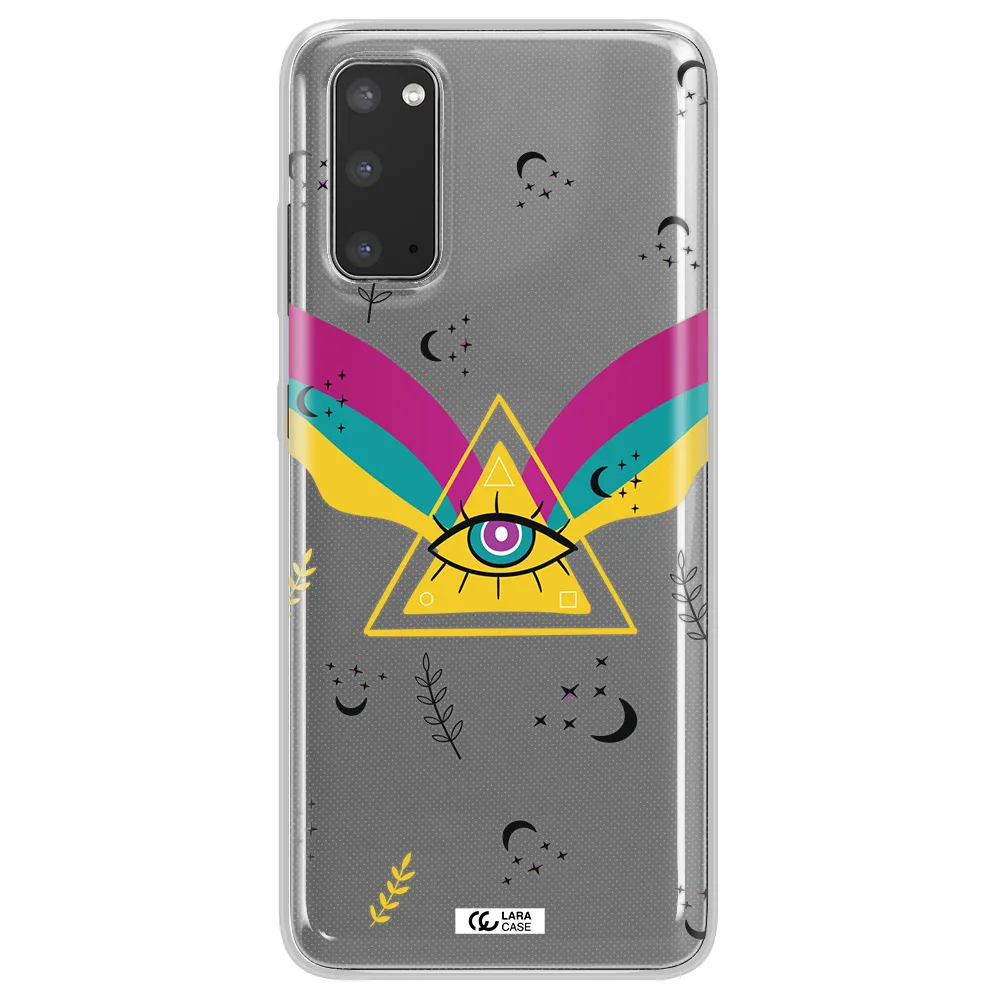 One-Eyed Pyramid Samsung S20 Clear TPU Case