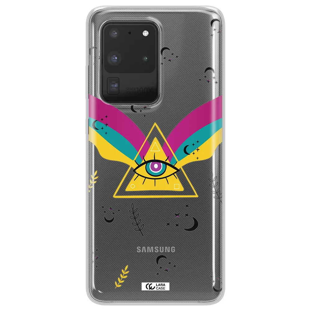 One-Eyed Pyramid Samsung S20 Ultra Clear TPU Case