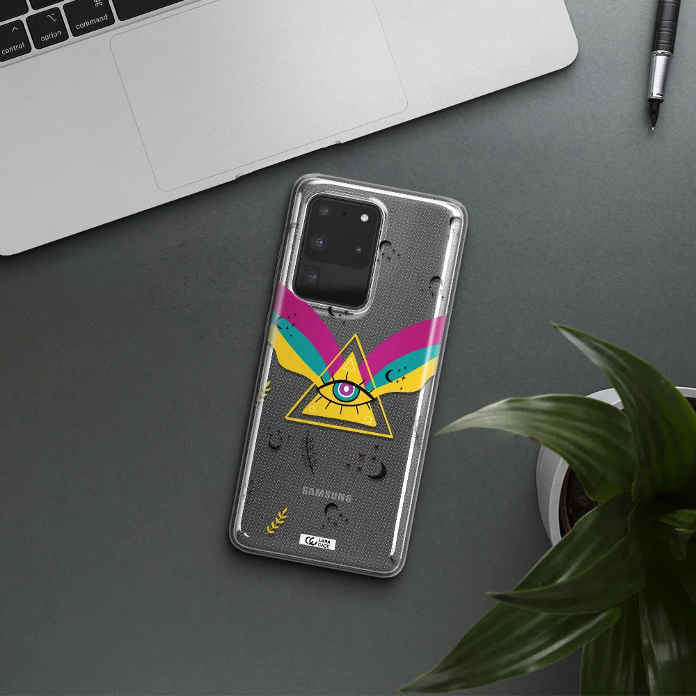 One-Eyed Pyramid Samsung S20 Ultra Clear TPU Case