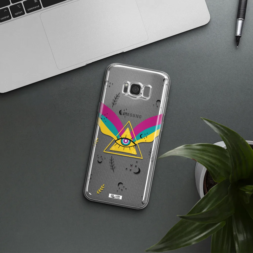 One-Eyed Pyramid Samsung S8 Clear TPU Case