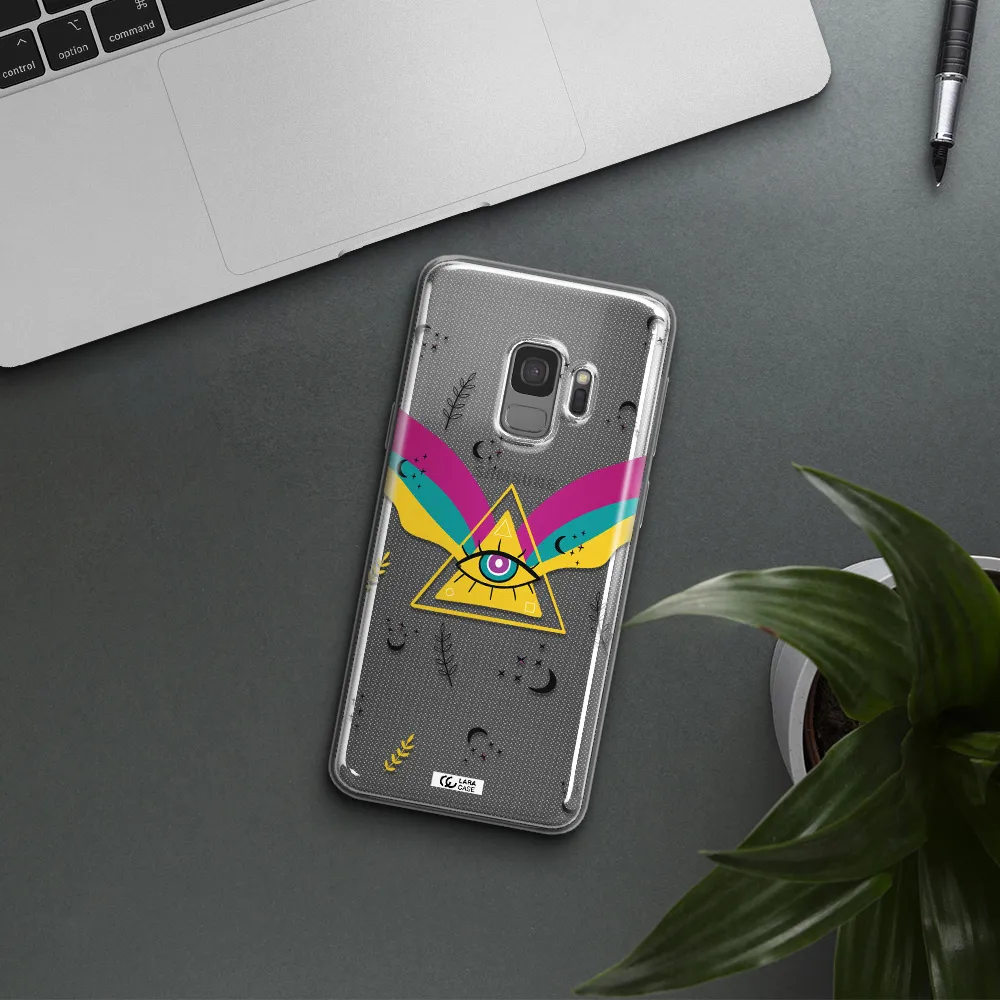 One-Eyed Pyramid Samsung S9 Clear TPU Case