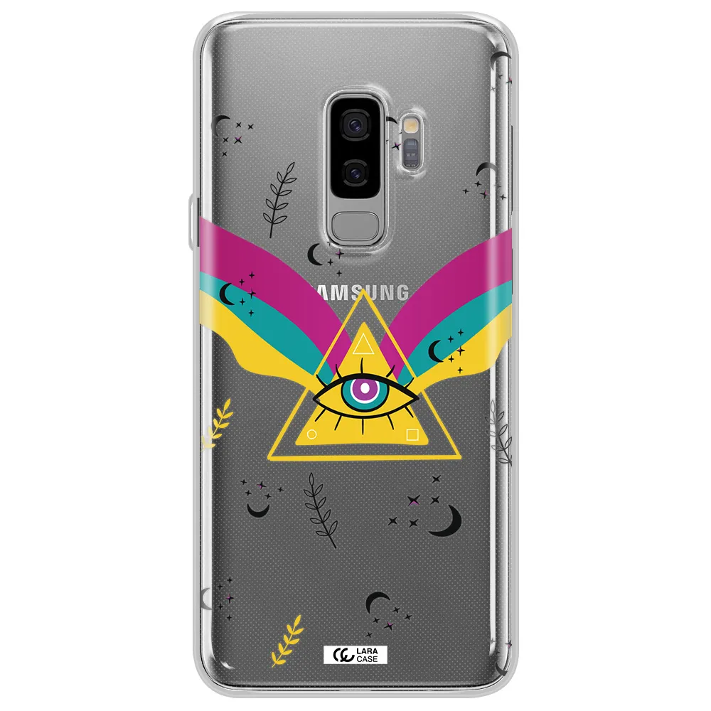 One-Eyed Pyramid Samsung S9 Plus Clear TPU Case