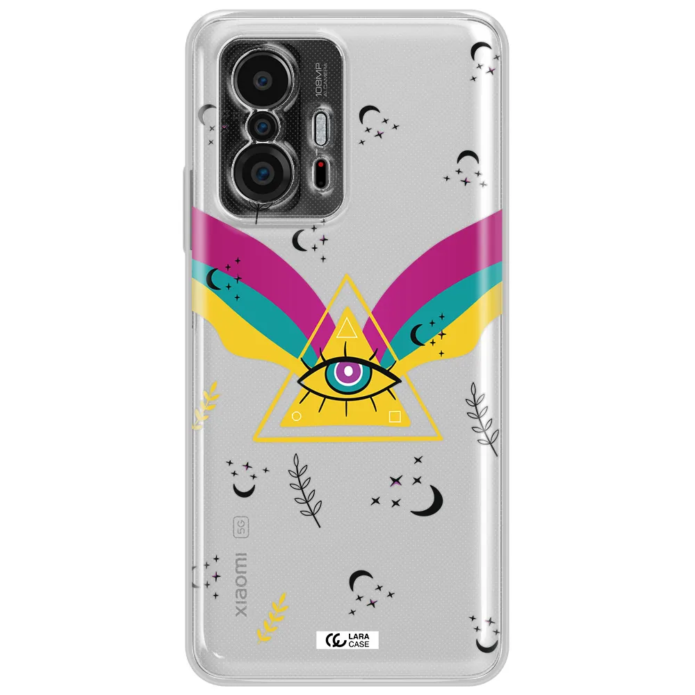 One-Eyed Pyramid Xiaomi 11T Clear Tpu Case