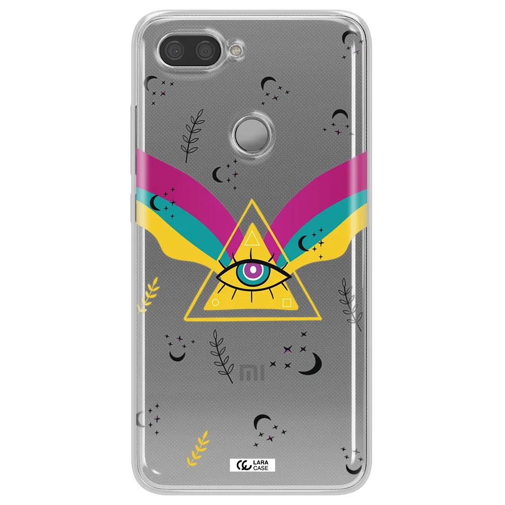 One-Eyed Pyramid Xiaomi Mi 8 Lite Clear TPU Case