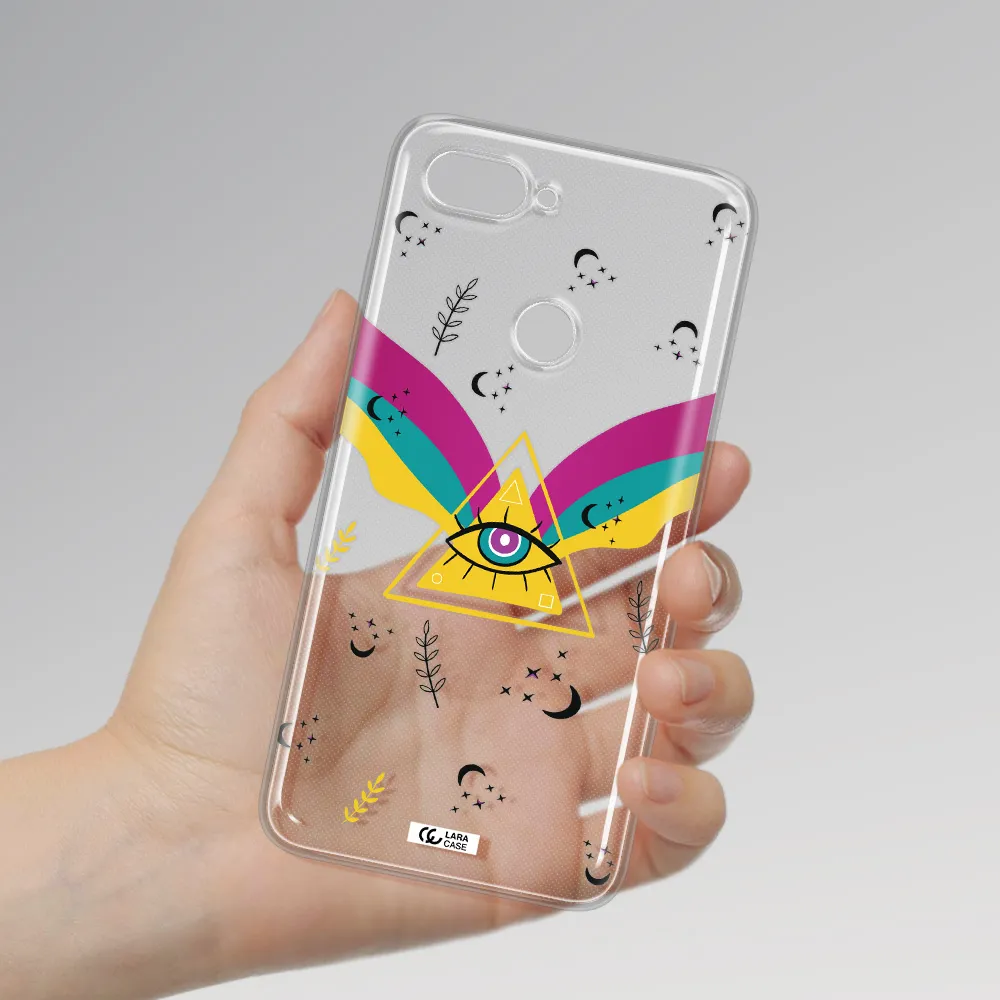 One-Eyed Pyramid Xiaomi Mi 8 Lite Clear TPU Case