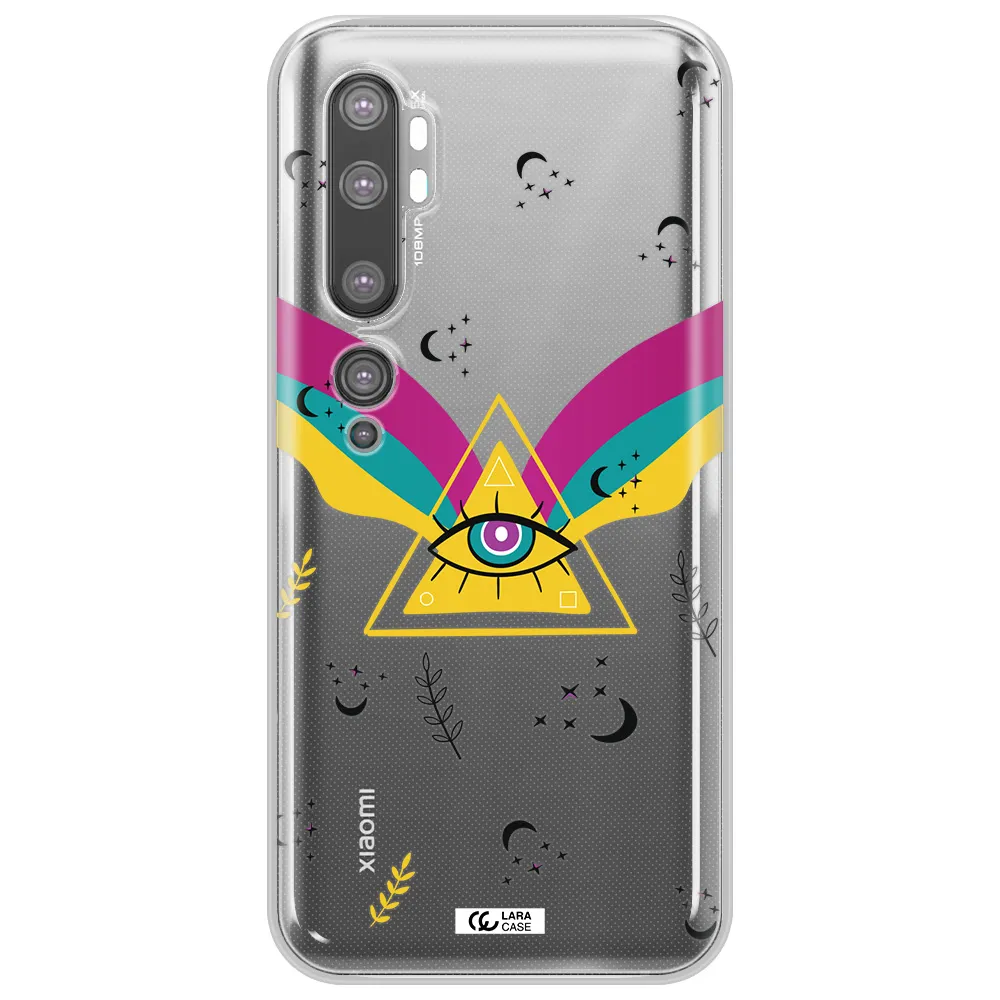 One-Eyed Pyramid Xiaomi Mi Note 10 Clear TPU Case