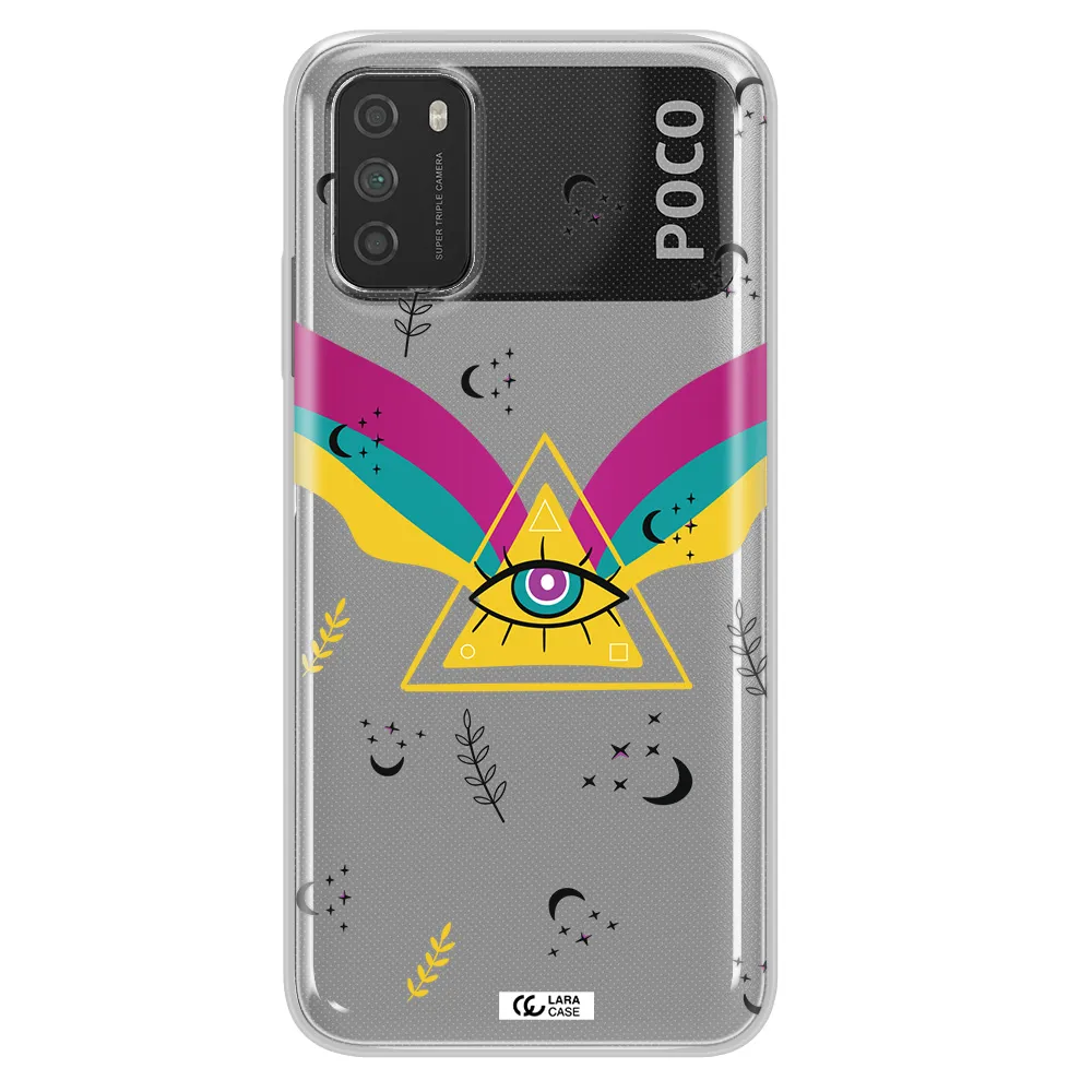 One-Eyed Pyramid Xiaomi Poco M3 Clear TPU Case