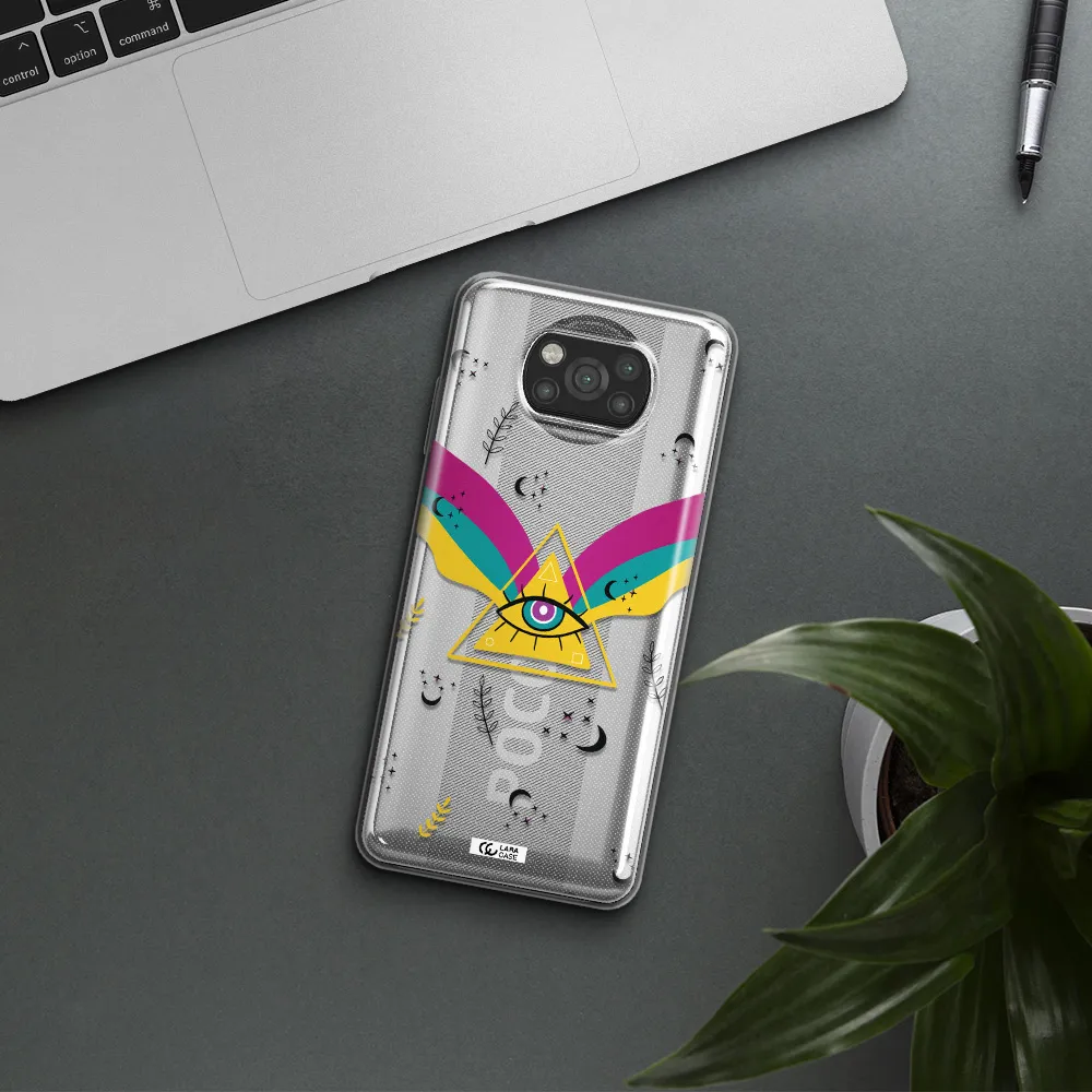 One-Eyed Pyramid Xiaomi Poco X3 Clear TPU Case