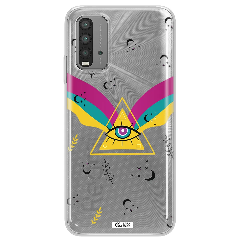 One-Eyed Pyramid Xiaomi Redmi 9T Clear TPU Case