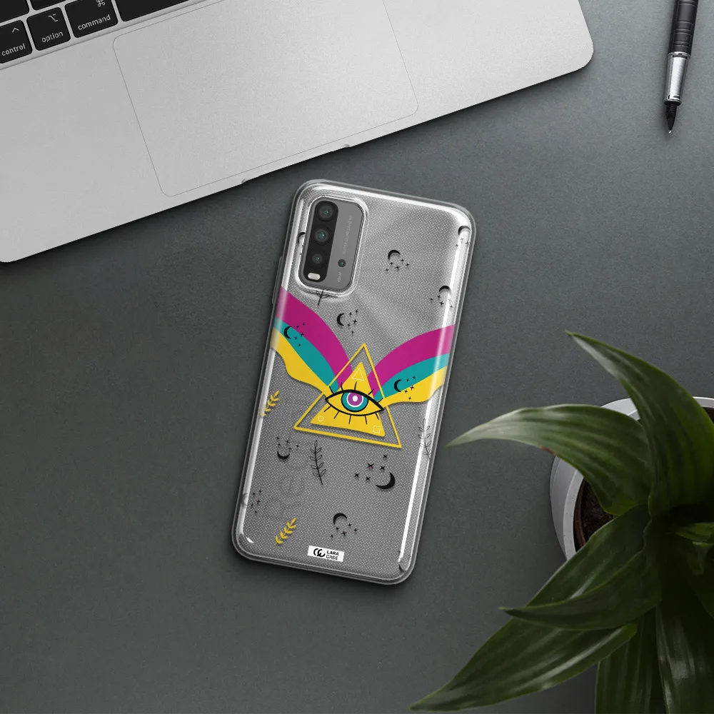 One-Eyed Pyramid Xiaomi Redmi 9T Clear TPU Case