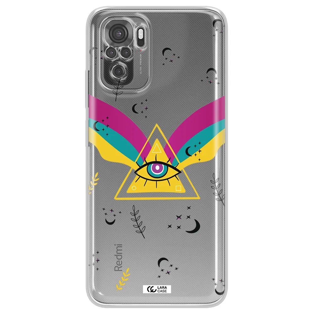 One-Eyed Pyramid Xiaomi Redmi Note 10S Clear Tpu Case