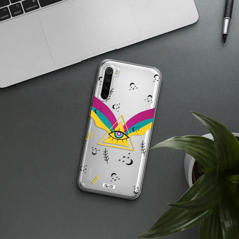 One-Eyed Pyramid Xiaomi Redmi Note 8T Clear Tpu Case
