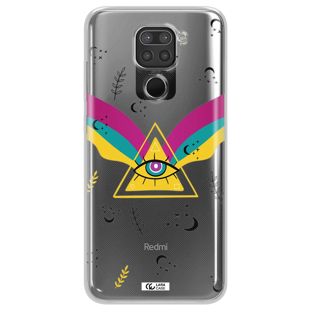 One-Eyed Pyramid Xiaomi Redmi Note 9 Clear TPU Case