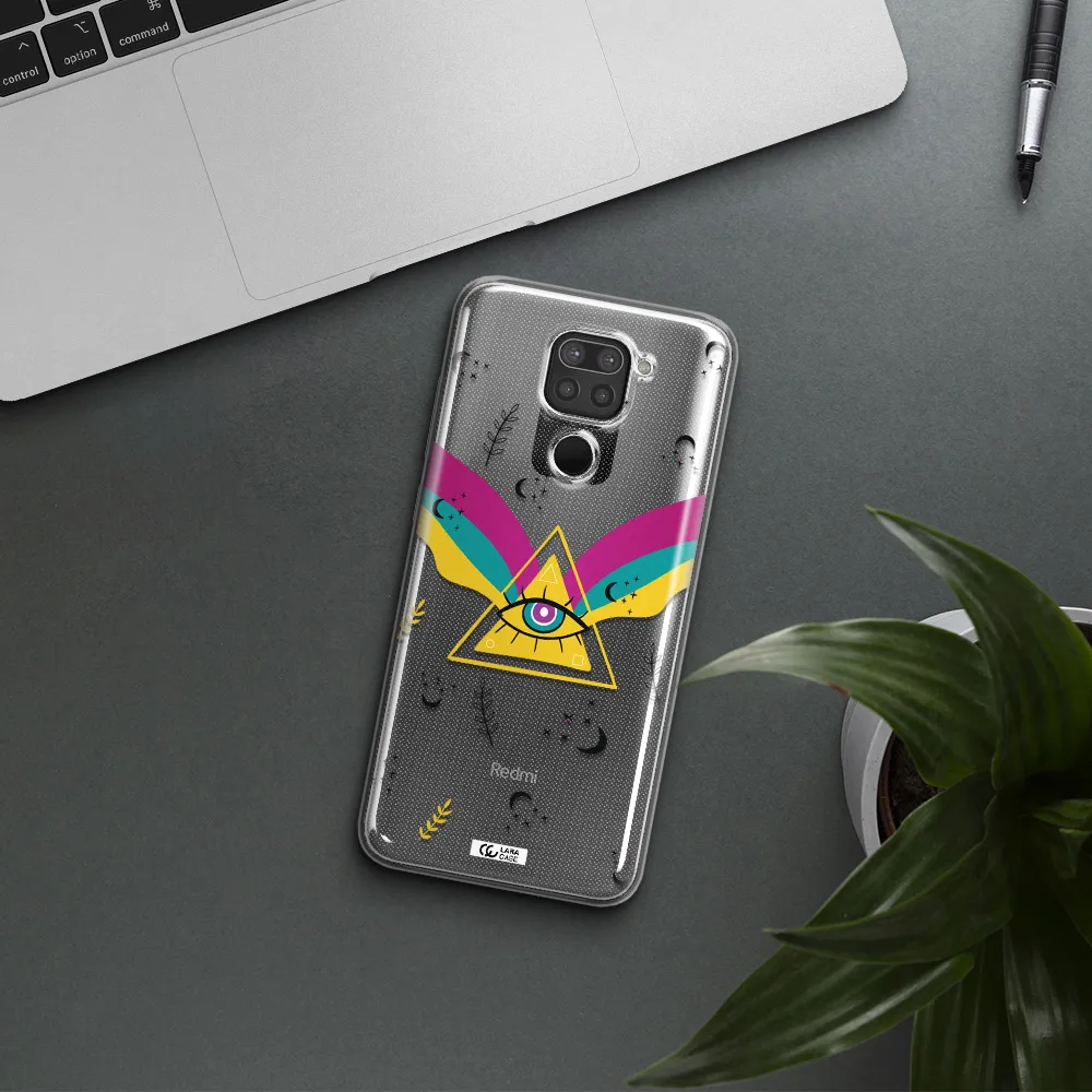 One-Eyed Pyramid Xiaomi Redmi Note 9 Clear TPU Case