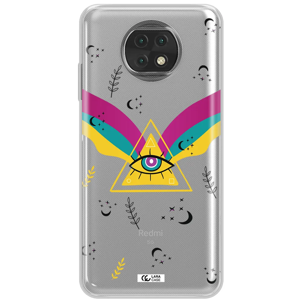 One-Eyed Pyramid Xiaomi Redmi Note 9T Clear Tpu Case