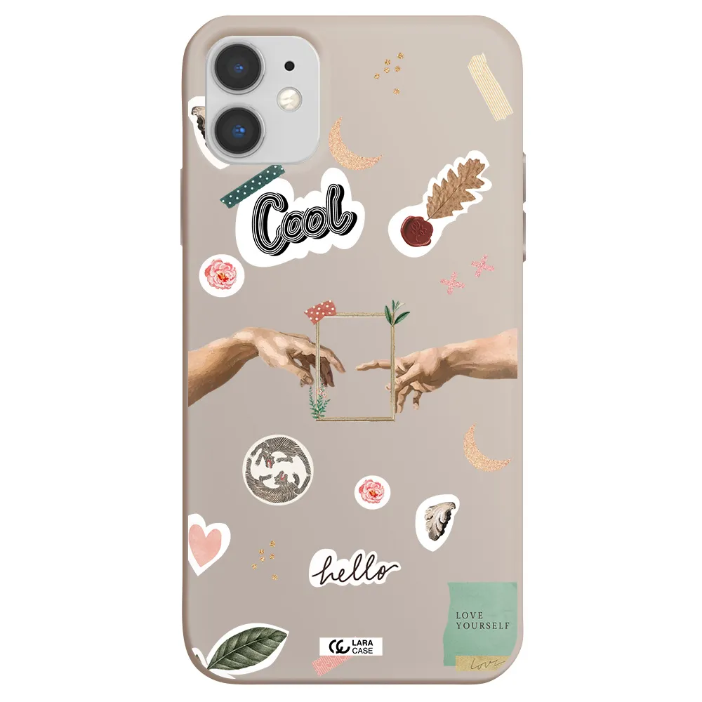 Creation Of Adam Apple iPhone 11 Silicone Stone Case