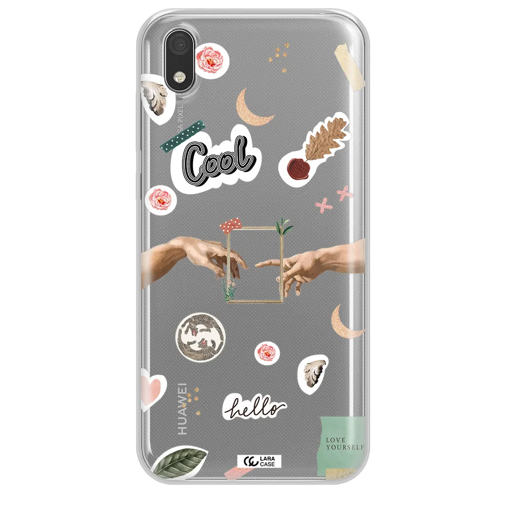 Creation Of Adam Huawei Honor 8S Clear TPU Case