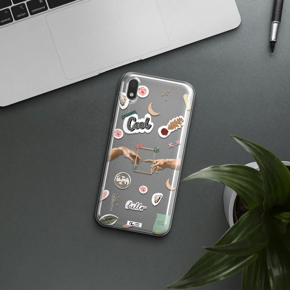 Creation Of Adam Huawei Honor 8S Clear TPU Case