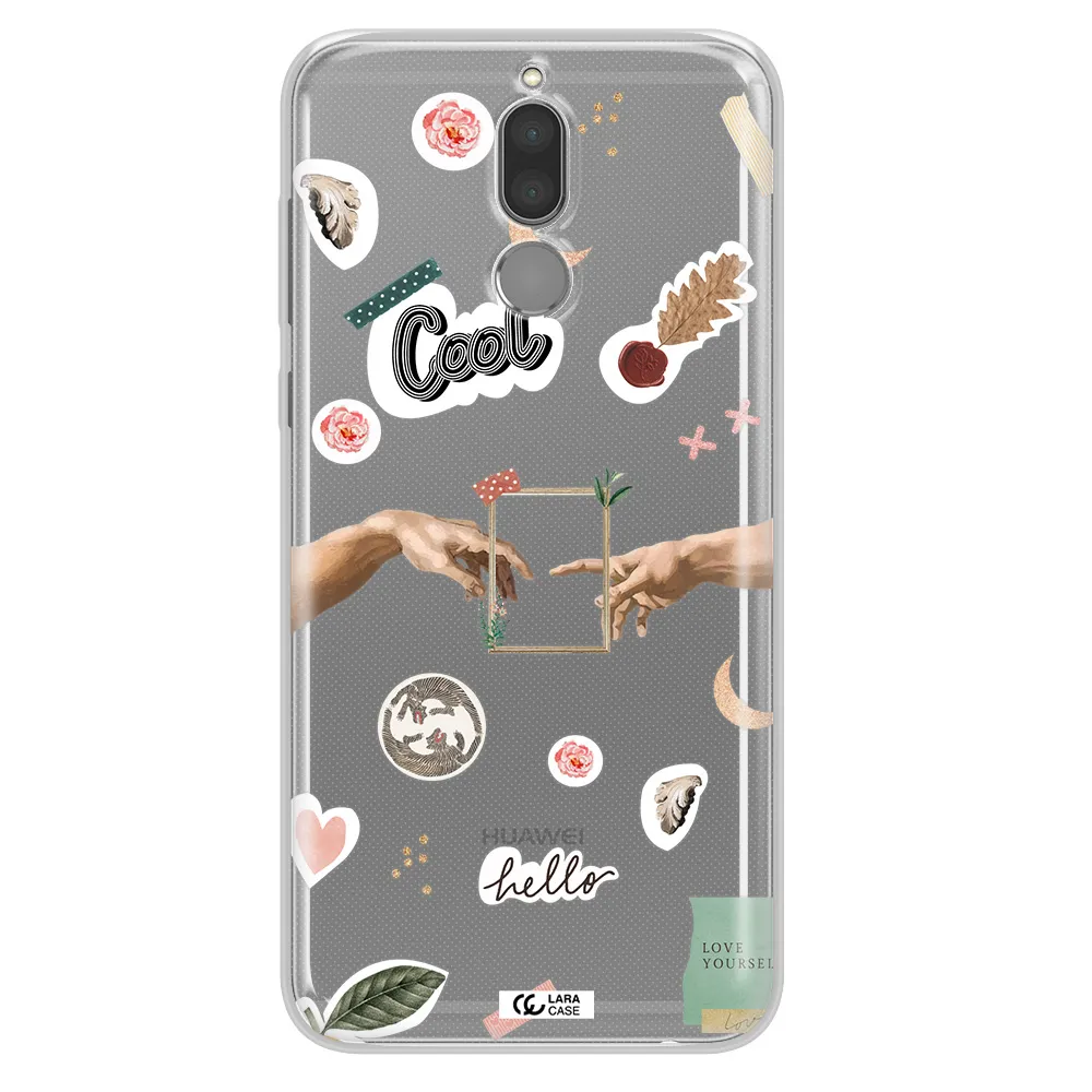 Creation Of Adam Huawei Mate 10 Lite Clear TPU Case