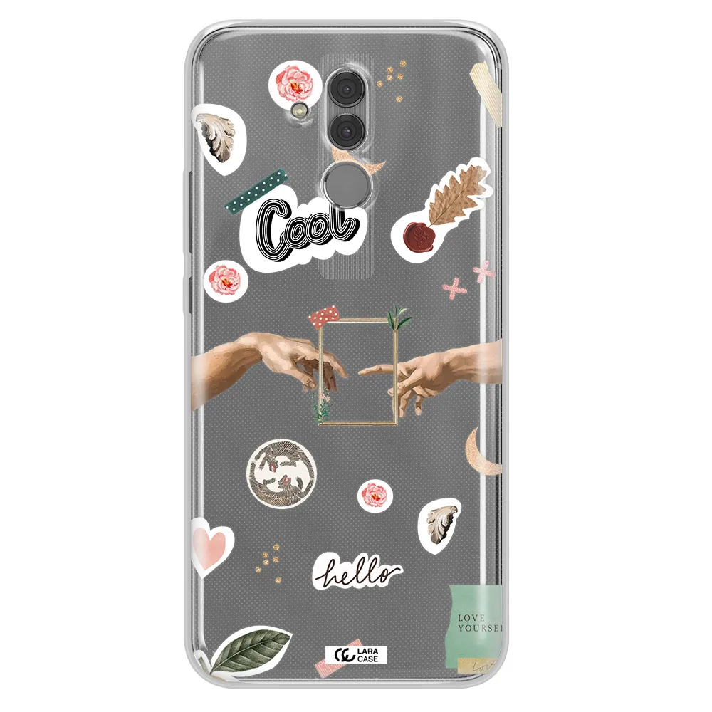 Creation Of Adam Huawei Mate 20 Lite Clear TPU Case