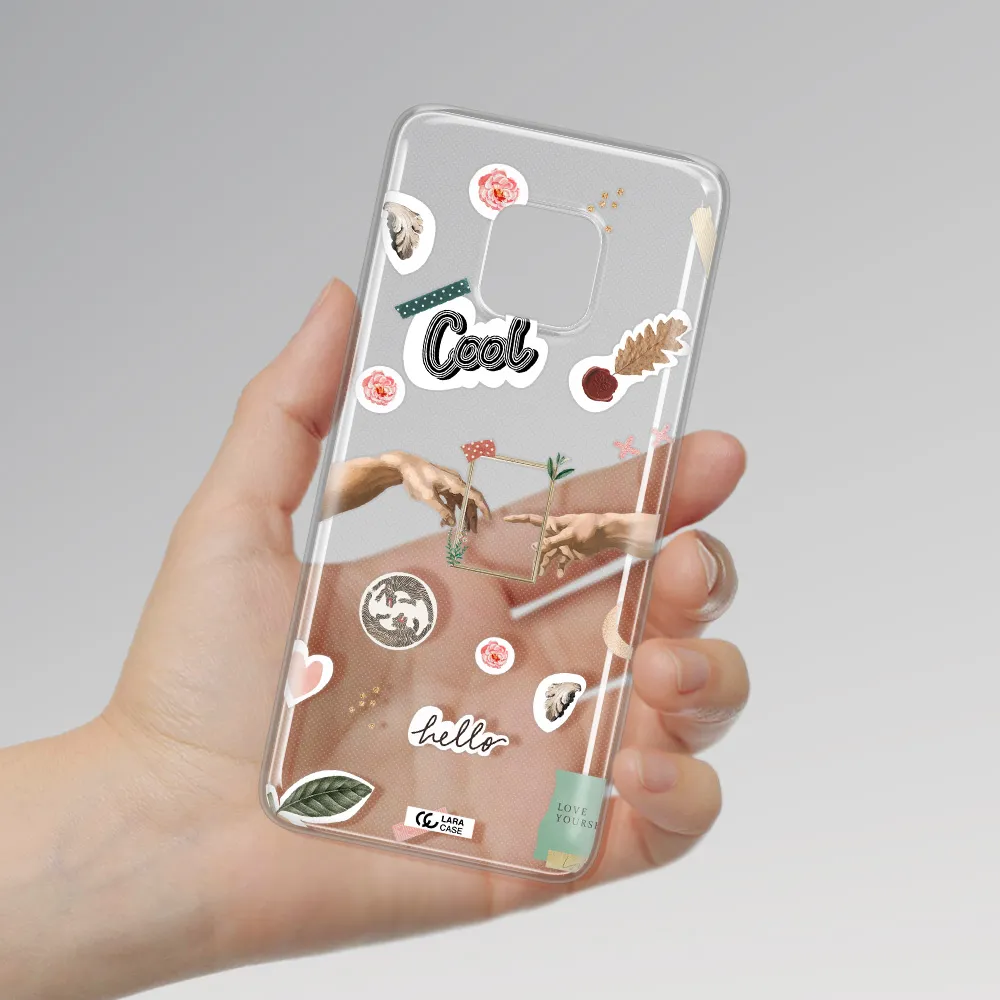 Creation Of Adam Huawei Mate 20 Pro Clear TPU Case