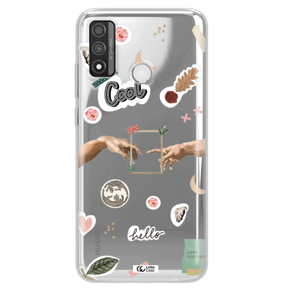 Creation Of Adam Huawei P Smart 2020 Clear TPU Case