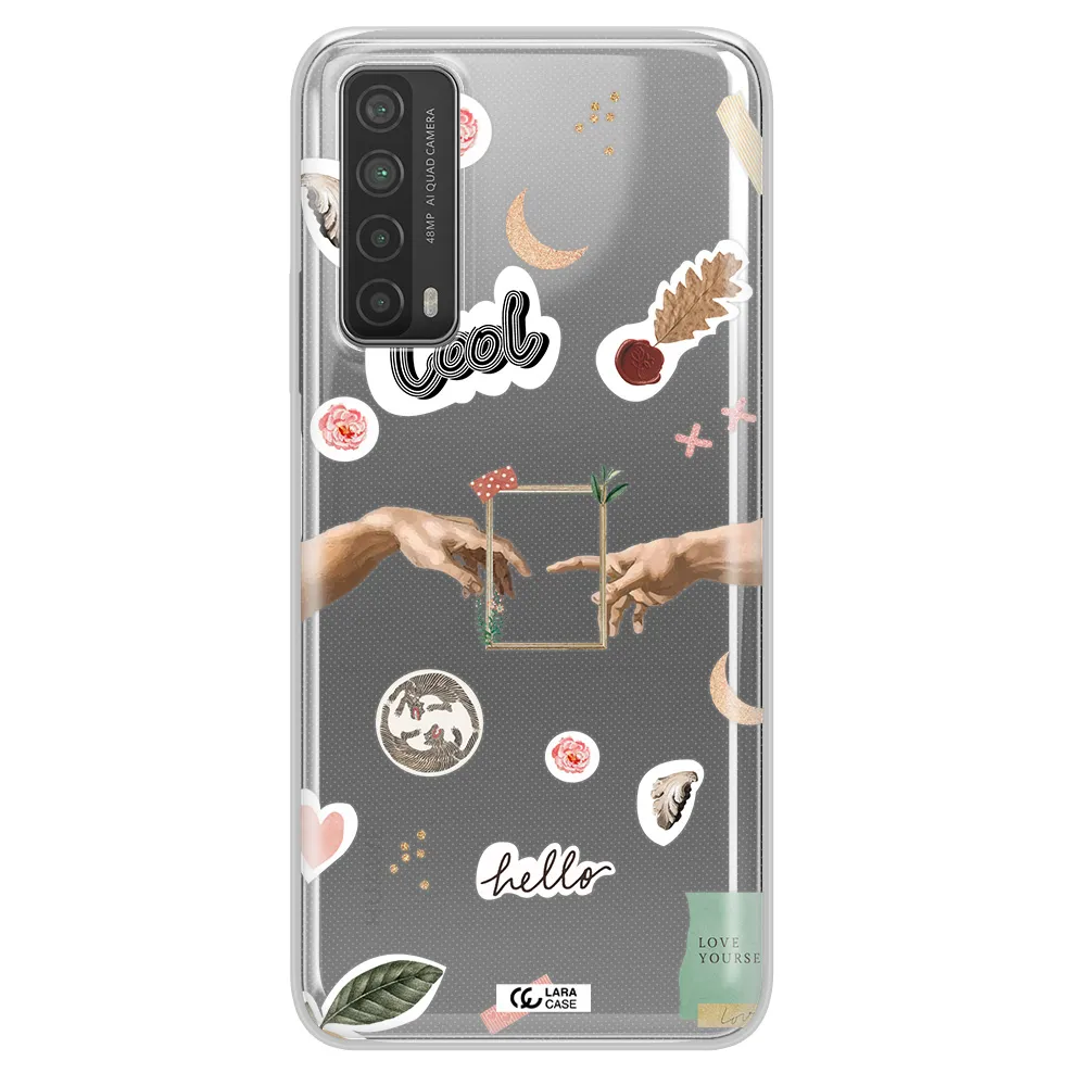 Creation Of Adam Huawei P Smart 2021 Clear TPU Case