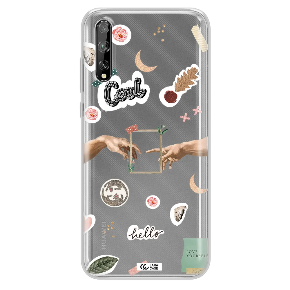Creation Of Adam Huawei P Smart S Clear TPU Case