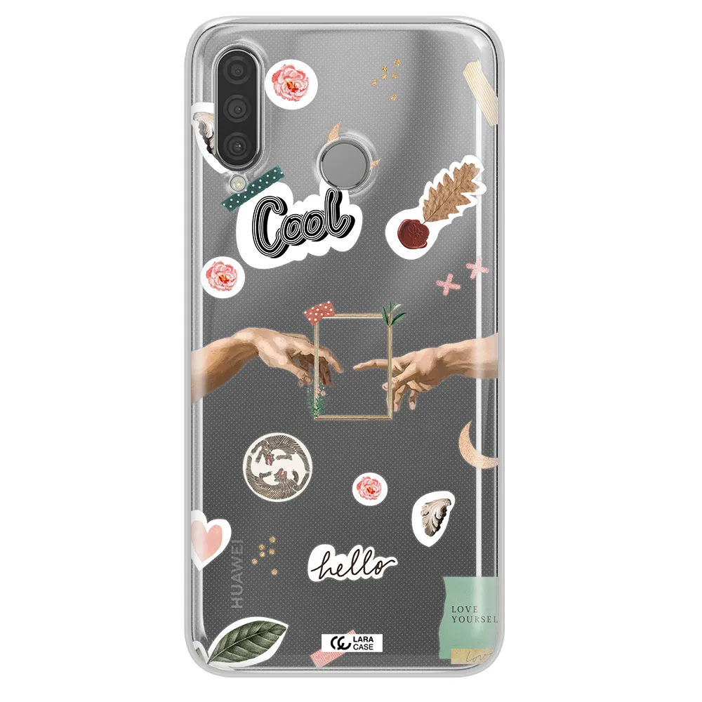 Creation Of Adam Huawei P30 Lite Clear TPU Case