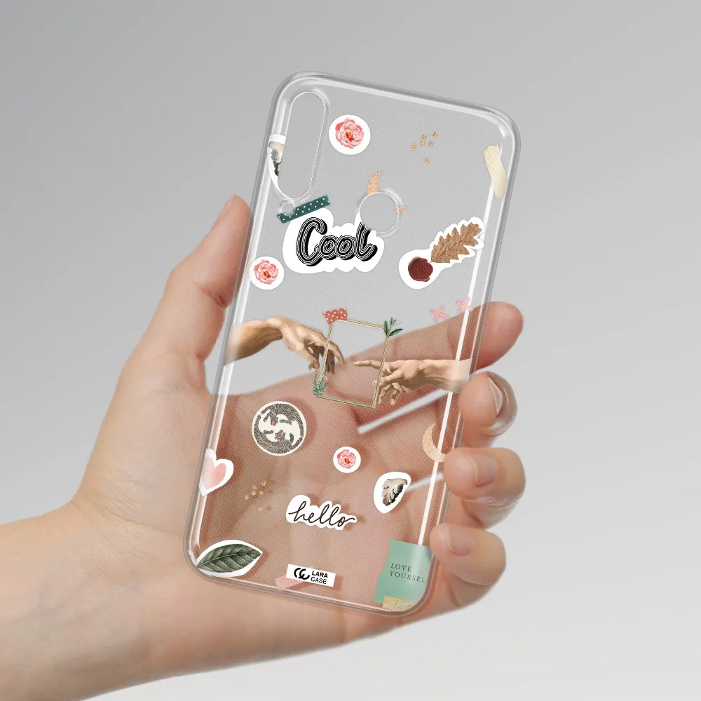 Creation Of Adam Huawei P40 Lite E Clear TPU Case