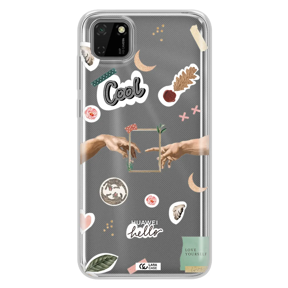 Creation Of Adam Huawei Y5P Clear TPU Case