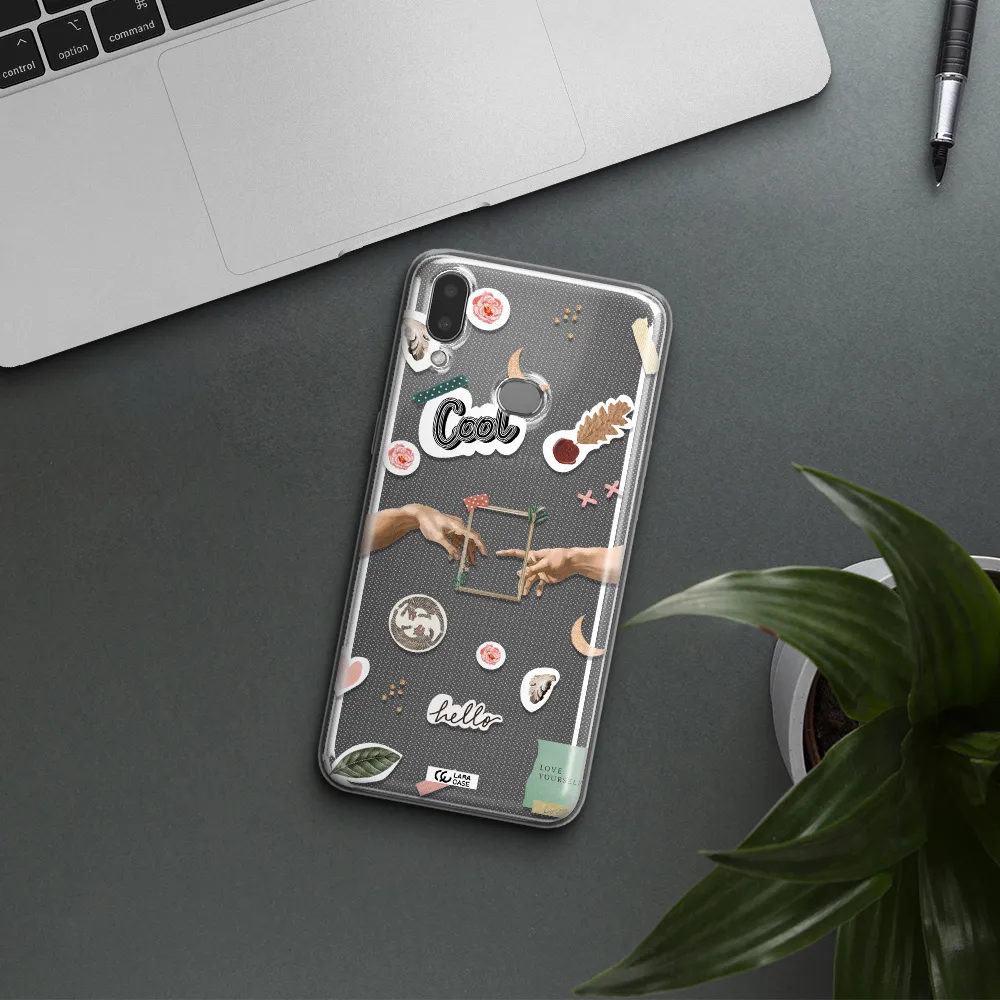 Creation Of Adam Samsung A10S Clear TPU Case